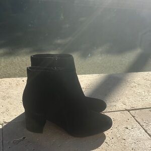 INC International Concepts Black Ankle Booties